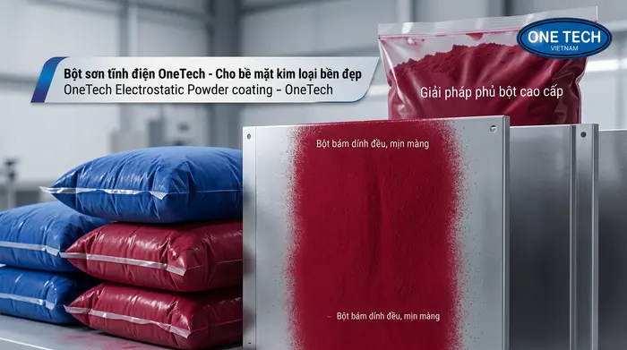 Bột sơn tĩnh điện dạng bột khô tại Nghệ An Bột sơn tĩnh điện Nghệ An dạng bột khô dùng cho sản phẩm kim loại