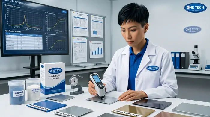Thông số cần xem khi chọn bột sơn tĩnh điện Kiểm tra thông số kỹ thuật bột sơn tĩnh điện trước khi mua tại Nghệ An