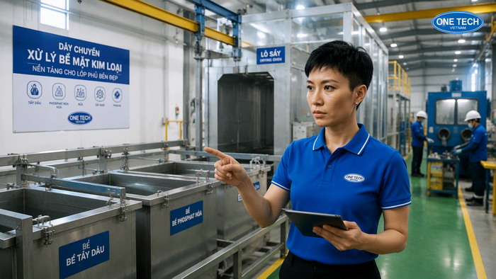 Thiết bị chuẩn bị bề mặt kim loại trước khi sơn Thiết bị xử lý bề mặt kim loại cho dây chuyền sơn tĩnh điện